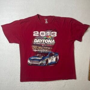 2013 Daytona International‎ Speedway NASCAR Racing T Shirt 2XL Red